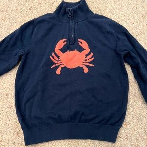 Brooks brothers kids Crab quarter zip